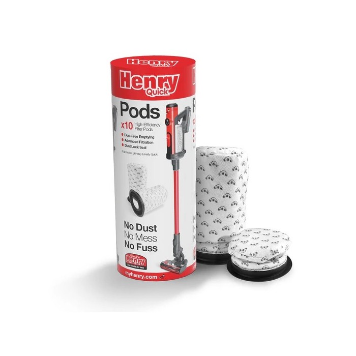 SACCHETTI X ASPIRAPOLVERE A BATTERIE HENRY QUICK PZ.10