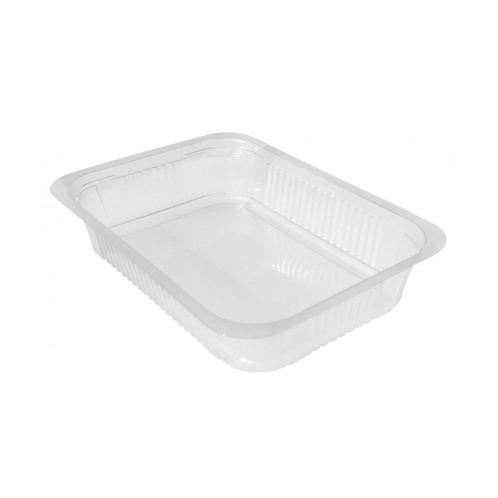 VASCHETTA TERMOSALD PP TRASPARENTE ML.750 (190x140x38h) (ct.4) PZ.125