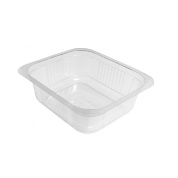 VASCHETTA TERMOSALD PP TRASP ML.500 "1 PORZ" (140x120x45h) (ct.4) PZ.100