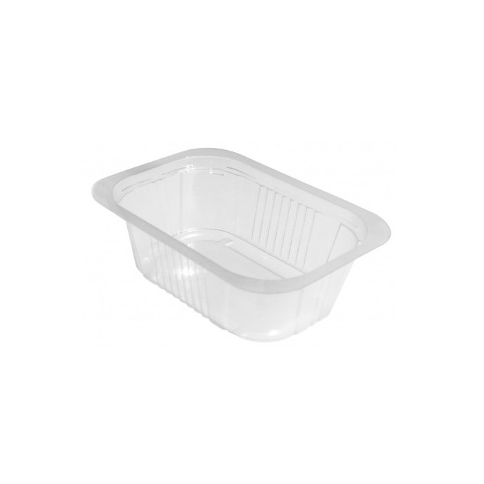 VASCHETTA TERMOSALD PP TRASP ML.400 (140x100x45h) (ct.4) PZ.125