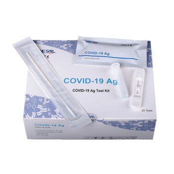 TEST RAPIDO COVID-19 (NASOFARINGEO) "WESAIL" PZ.20