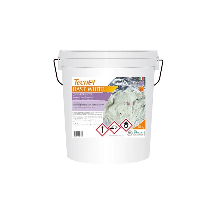 TECNET DAST WHITE CANDEGGIANTE SBIANCANTE IN POLVERE X LAVATRICE KG.10