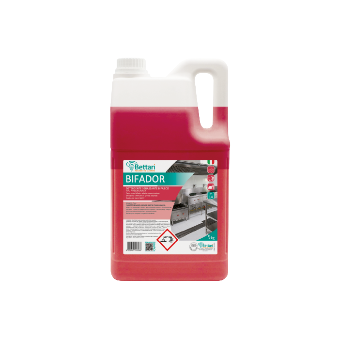 BIFADOR DETERGENTE SGRASSANTE BICOMPONENTE (ct.3) KG.5