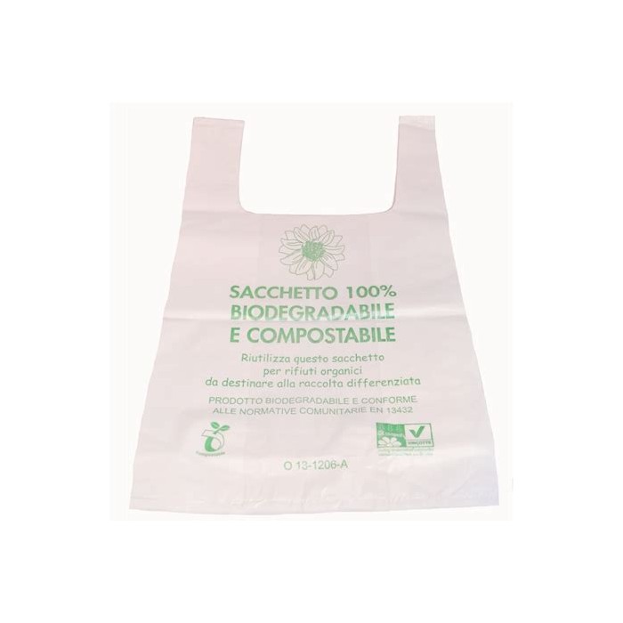 SHOPPER SUPERMAXI BIO BIANCA SFUSA 39+25x68 (Kg.9) PZ.300