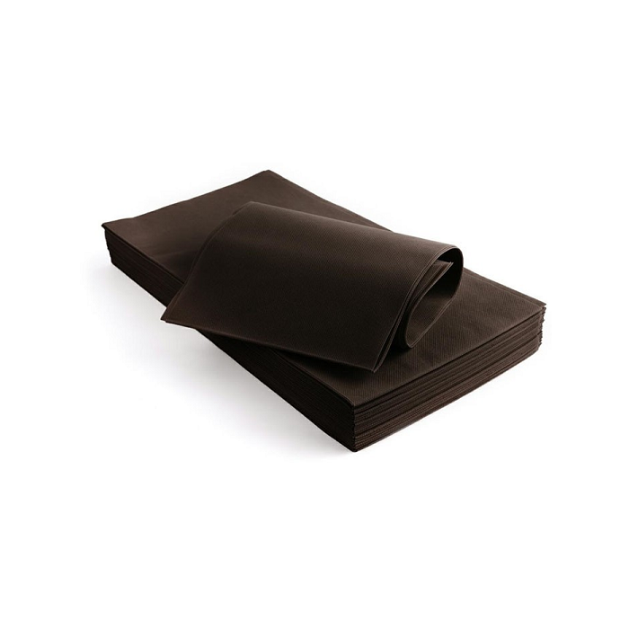 COPRIMACCHIA TNT "TEXILE" 100x100 MARRONE PZ.100