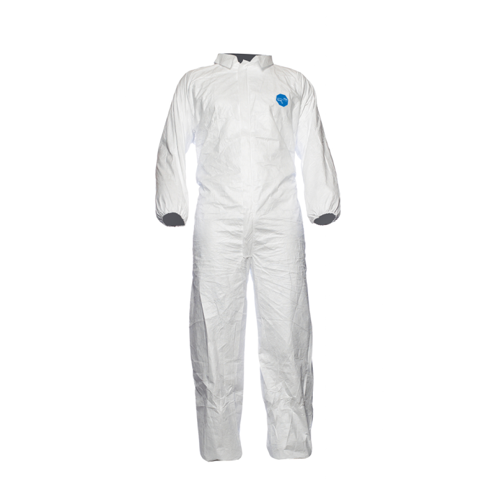 TUTA TYVEK INDUSTRY BIANCA c/colletto ed elastici CAT.3 (S) PZ.1