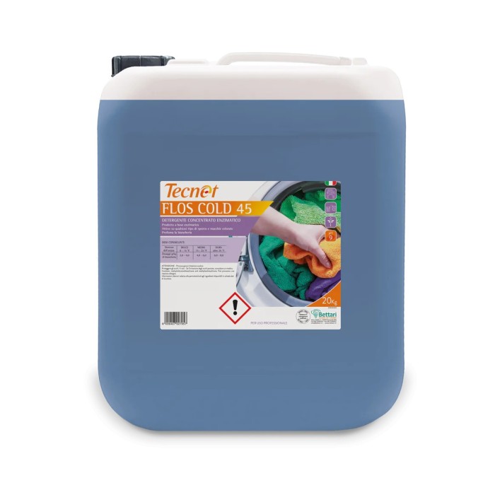 TECNET FLOS COLD 45 Detergente Conc. Enzimatico KG.20