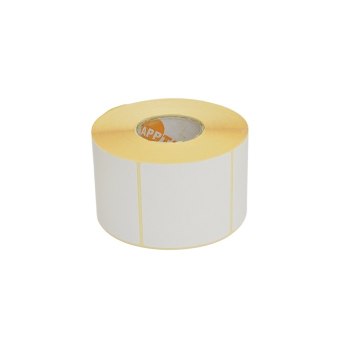 ETICHETTA TERMICA A ROTOLO PRETAGLIATA mm.58x60 (ct.40) Rotolo da Pz.750