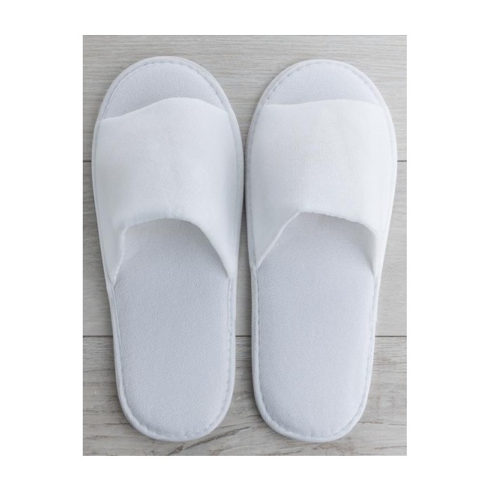 CIABATTA/PANTOFOLA "APERTA" IN COTONE 100 PAIA