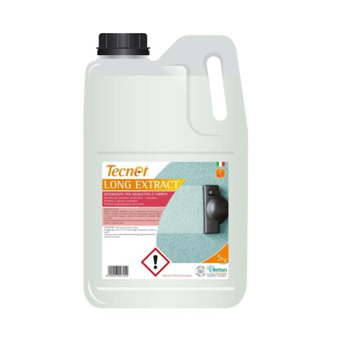 TECNET LONG EXTRACT (detergente per moquettes e tappeti) (ct.3) KG.5