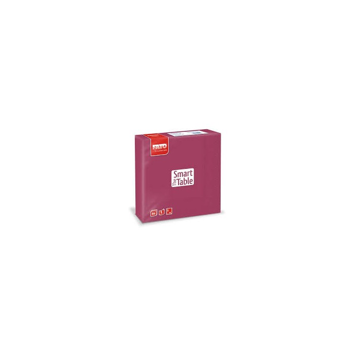 TOVAGLIOLO AIRLAID 40X40 BORDEAUX FATO (ct.16) PZ. 50