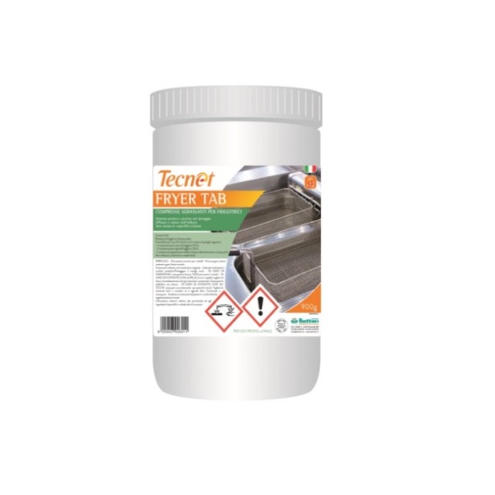 TECNET FRYER SGRASSANTE IN PASTIGLIE X FRIGGITRICI (cf. da pz.25) GR.500