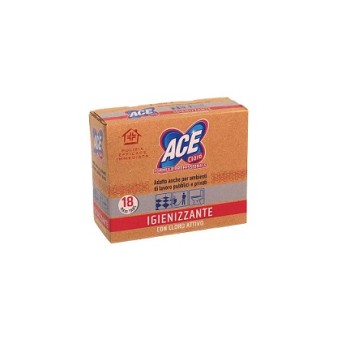 ACE TABS PASTIGLIE IGIENIZZANTI A BASE CLORO (ct.10) PZ.18