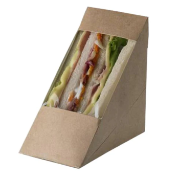 SCATOLA SANDWICH/TRAMEZZINO AVANA CM.12,3x7,2x12.3H PZ.100