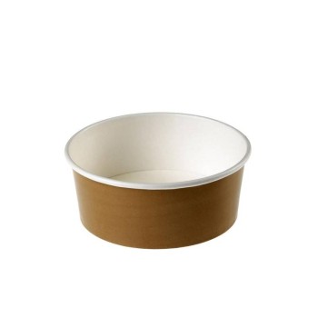 INSALATIERA IN CARTA KRAFT "SCURA" ML.1000 (ct.15) PZ.24