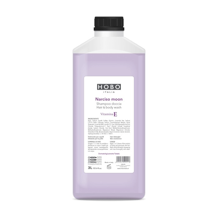 TANICA DOCCIA SHAMPOO "NARCISO MOON HOBO" (ct.4) LT.3
