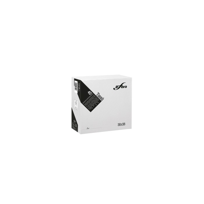 TOVAGLIOLO 38X38 2V PUNTA INFIBRA BIANCO (ct.36) PZ.40
