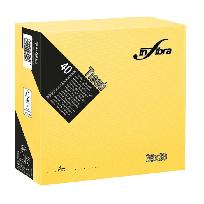 TOVAGLIOLO 38X38 2V PUNTA INFIBRA GIALLO (ct.36) PZ.40