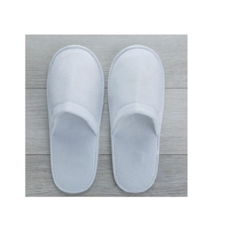 CIABATTA/PANTOFOLA CHIUSA IN SPUGNA BIANCA PZ.180