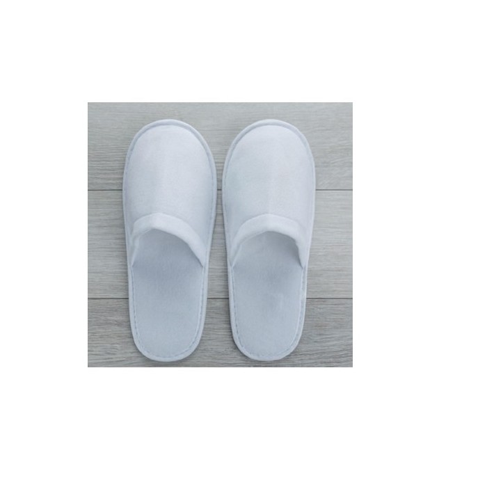 CIABATTA/PANTOFOLA CHIUSA IN SPUGNA BIANCA PZ.180