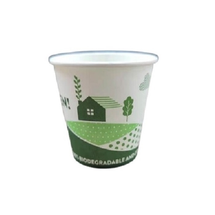BICCHIERE IN CARTA BIO - COMPOSTABILE + PLA 9OZ ML.240 (ct.20) PZ.50