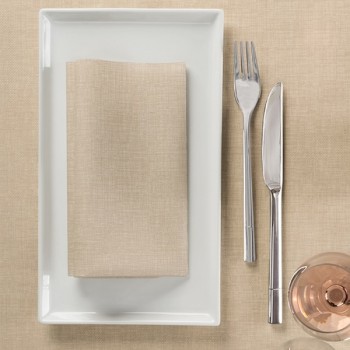 TOVAGLIOLO AIRLAID 30X40 FABRIC AVORIO (ct.24) PZ.50