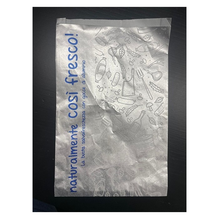 SACCHETTO SALVAFRESCHEZZA CARTA/ALLUMINIO 20x32 PZ.1000