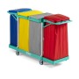 CARRELLO MAGIC LINE 190B CON 4 SPAZI PORTA SACCHI PZ.1