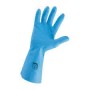GUANTI NITRILE BLU RIUTILIZZABILE e LAVABILE (x alimenti) "M" (1 PAIO)