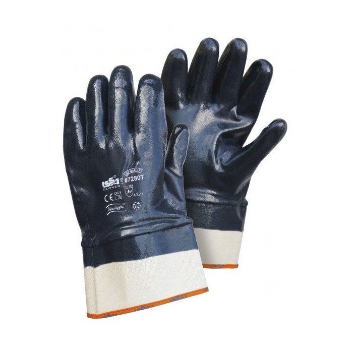 GUANTO ANTITAGLIO RIUSABILE "NBR BLU" "TAGLIA 9" (ct.60) 1 PAIO