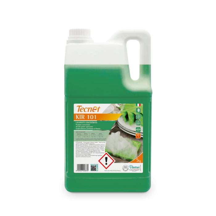 TECNET KIR 101 LAVAPIATTI MANUALE CONCENTRATO (ct.3) KG.5