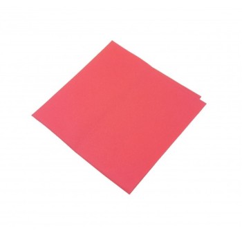 COPRIMACCHIA AIRLAID PLUS 100X100 ROSSO PZ.100