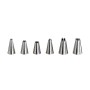 SET BECCUCCI ACCIAIO PUNTA TONDA PZ.6