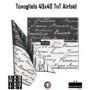 TOVAGLIOLO 40X40 AIRLAID PLUS WINE NERO (ct.16) PZ.50