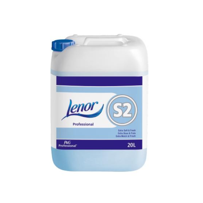 S2 AMMORBIDENTE LENOR PROFESSIONALE X LAVATRICI INDUSTRIALI LT.20