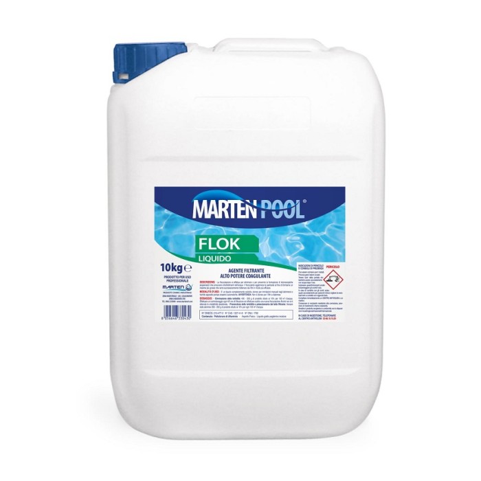 FLOCCULANTE LIQUIDO FLOK MARTEN KG.10