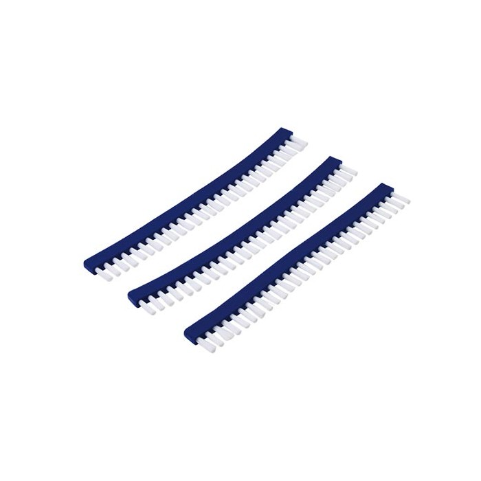 SET DA 3 SPAZZOLE LUNGHE PER ASPIRAFANGO