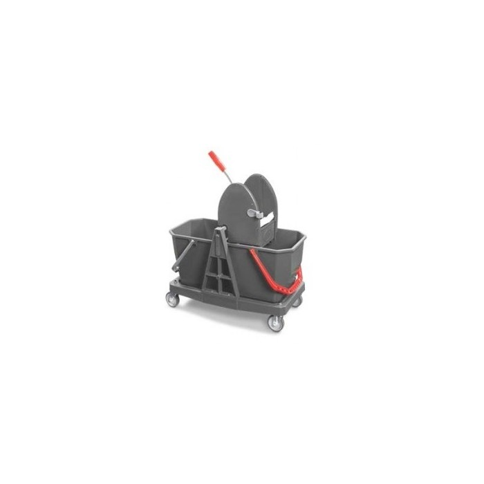 CARRELLO "LZ C" DOPPIA VASCA STRIZZ. REGULAR LT.40 VDM