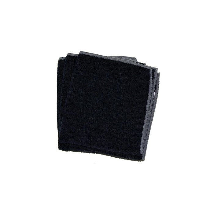 PANNO MICROFIBRA MULTIUSO NERO (ct.10) PZ. 5