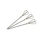 STECCHINO CUORE NERO IN BAMBOO CM.15 (ct.50) PZ.100