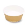 INSALATIERA IN CARTONCINO AVANA ML.1200 (COP. 17591) (ct.6) PZ.40