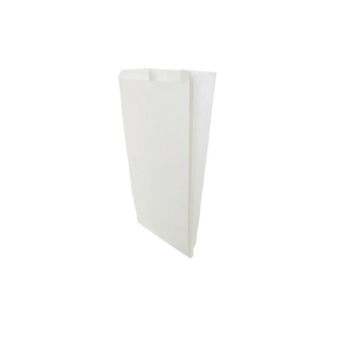 SACCHETTO IN CARTA KRAFT BIANCO "KP" 12x24 PZ.1000