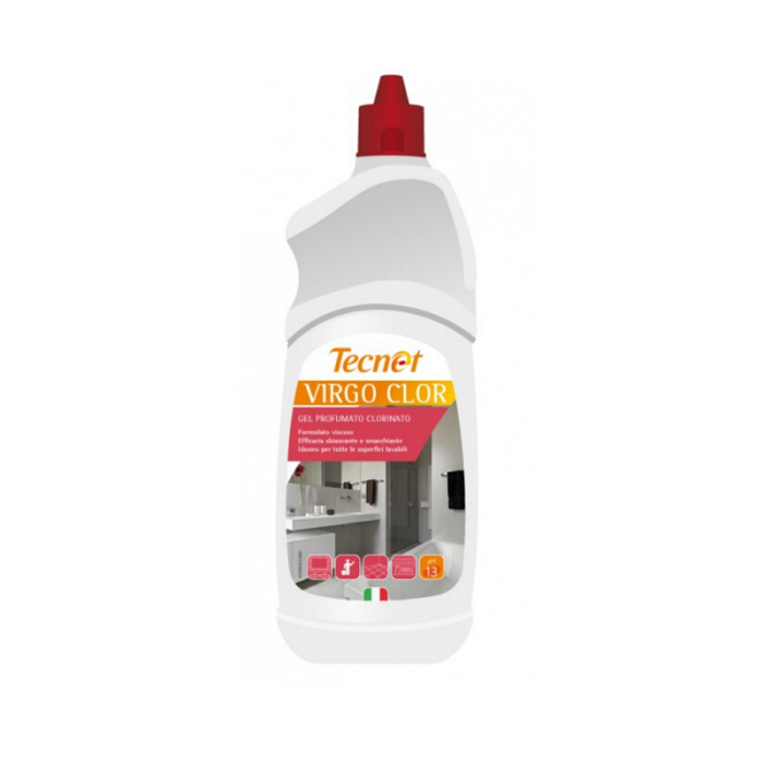 TECNET VIRGO CLOR DETERGENTE CLORINATO (ct.12) ML.750