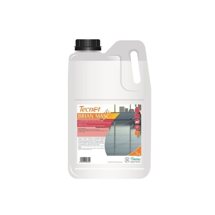 TECNET BRIAN MUSK LAVAPAVIMENTI ALCOLICO PROFUMATO (ct.3) KG.5