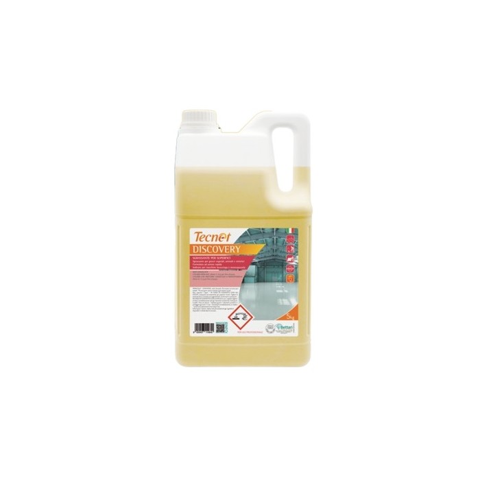 DISCOVERY DETERG. SGRASSANTE SOLVENTATO HACCP "x lavasciuga" (ct.3) KG.5