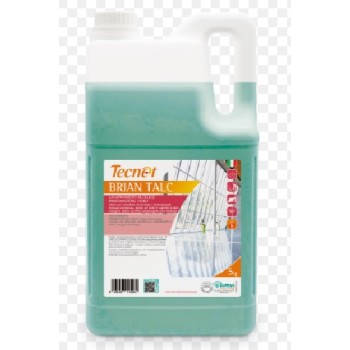 TECNET BRIAN TALC LAVAPAVIMENTI ALCOLICO PROFUMATO AL TALCO (ct.3) KG.5