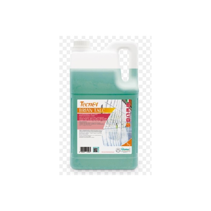TECNET BRIAN TALC LAVAPAVIMENTI ALCOLICO PROFUMATO AL TALCO (ct.3) KG.5