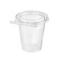 CONTENITORE "BICCHIERE" IN PET ml.470 C/COP PIATTO INCERNIERATO PZ.340