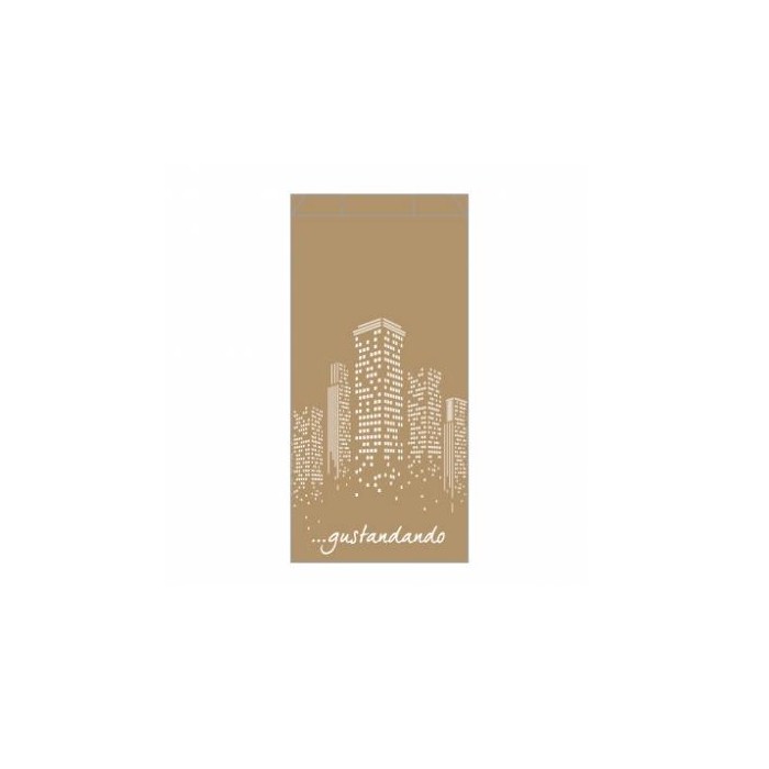 SACCHETTO ANTIGRASSO AVANA 12x26 gr.40 "gustandando" PZ.1000