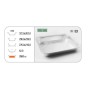 VASCHETTA ALLUMINIO 8 PORZ S/C "ICONT" (ct.4) PZ.100